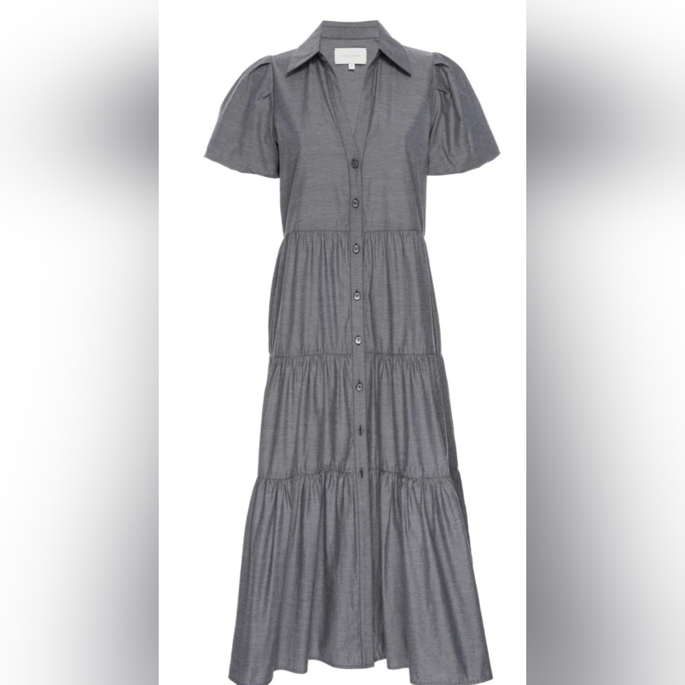 Brochu Walker The Havana Dress Washed Slate Size Large